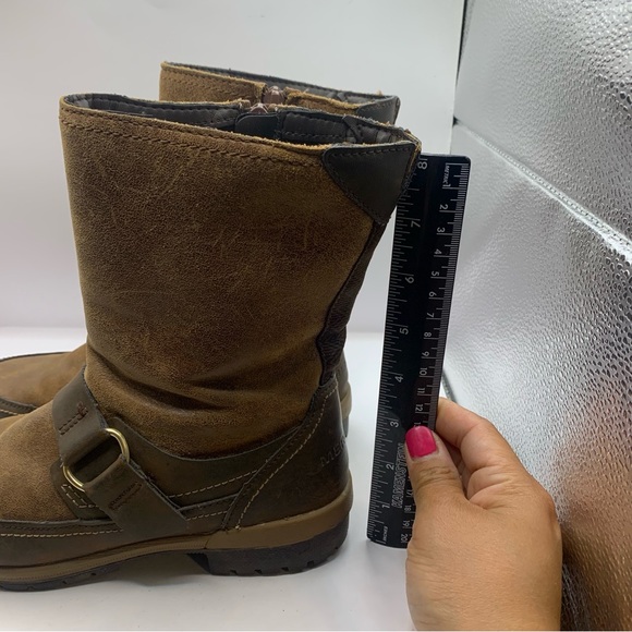 Merrell Women's Emery Buckle Boot size 6.5 mid ankle combat - Picture 5 of 9